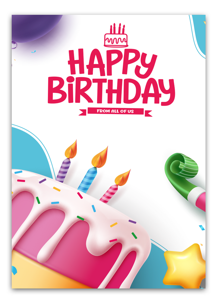 Add a Birthday Card to your gift!
