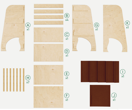 キッズシェルフ（本＆おもちゃ用・ラージサイズ）